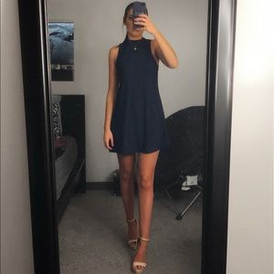 Navy Shift Dress